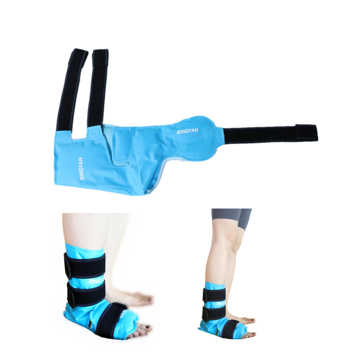 Ankle Gel Ice Pack Wrap