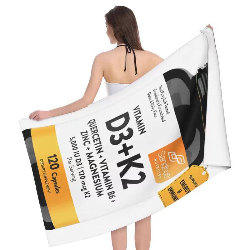 Nutrition Vitamin D3+K2 Supplement